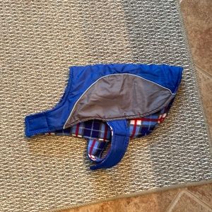 Blue dog coat